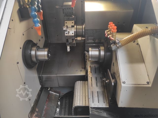 Tokarka CNC z przeciwwrzecionem POLYGIM Mini88-25