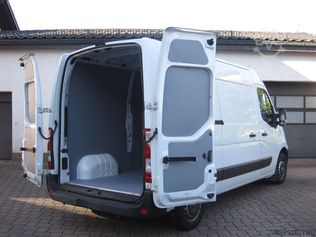 Box van hög + lång Opel Movano 2,3 D L2H2 Schwingsitz 270° Türen