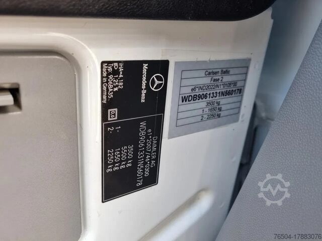 Gekoelde koffer Mercedes-Benz Sprinter 313 CDI/ Eis/ Ice/-40/ 5+5 Turen/ Carl...