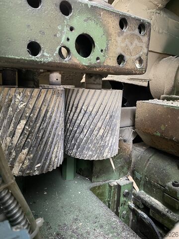 Doppelwellenkreissäge Kreuzsäge Grimme Kreuzholzsäge DW-V2-H2-200/200