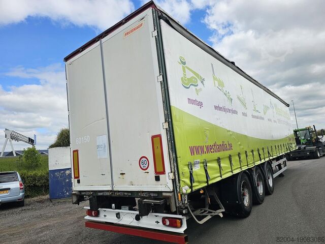 2002 FREUHAUF 3 ASSIGE SCHUIFZEILWAGEN | BPW ASSEN FREUHAUF 3 AXLE CURTAINSIDER | BPW AXLES