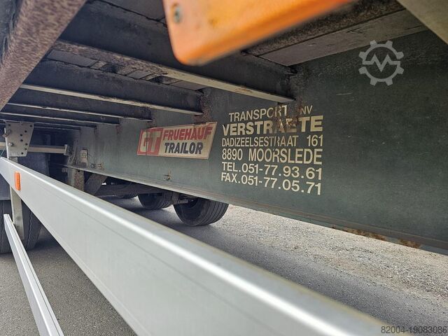 2002 FREUHAUF 3 ASSIGE SCHUIFZEILWAGEN | BPW ASSEN FREUHAUF 3 AXLE CURTAINSIDER | BPW AXLES