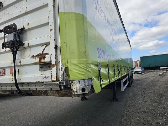 2002 FREUHAUF 3 AXLE CURTAINSIDER | BPW AXLES FREUHAUF 3 AXLE CURTAINSIDER | BPW AXLES