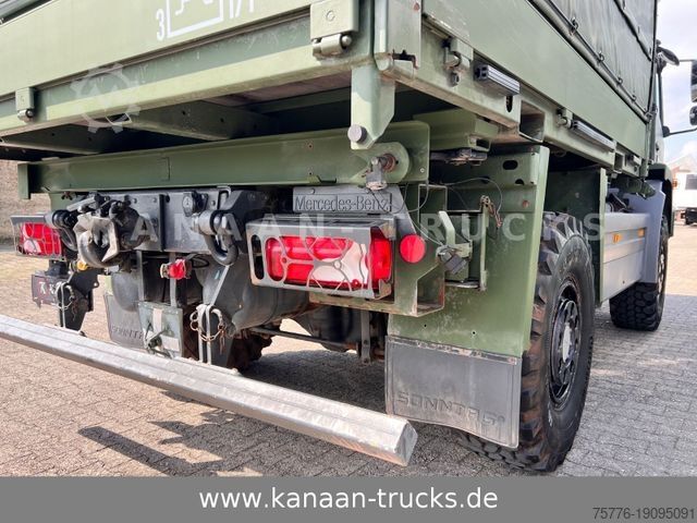 Wissellaadbak vrachtwagen MERCEDES-BENZ 1018 Atego 4x4 Allrad Miltär Camper Expedition