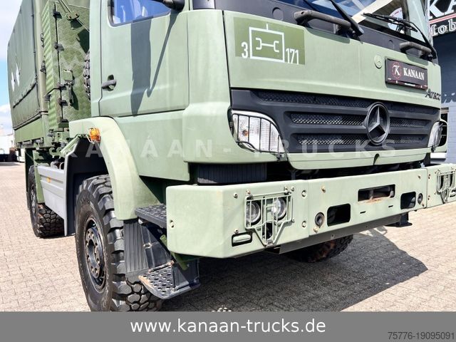 Wissellaadbak vrachtwagen MERCEDES-BENZ 1018 Atego 4x4 Allrad Miltär Camper Expedition