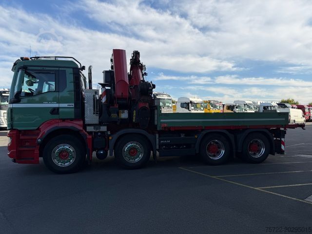 Teherautóra szerelt daru MAN TGS 41.510 8x4 mit Palfinger 58002 TEC7