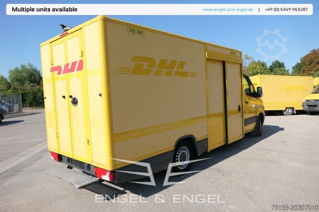 Vrachtwagen met bakwagen mercedes-benz SPRINTER 310 CDI MAXI EURO-5 KOFFER REGALE KAMERA DURCHGANG