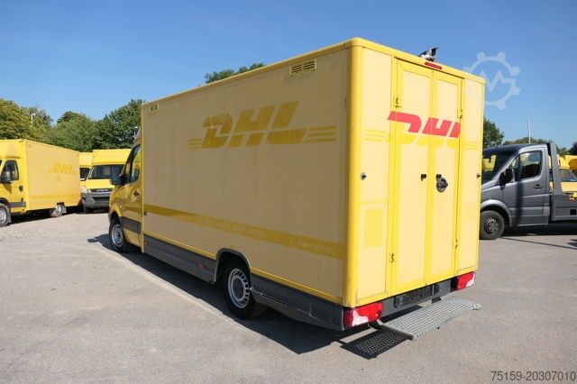 Vrachtwagen met bakwagen mercedes-benz SPRINTER 310 CDI MAXI EURO-5 KOFFER REGALE KAMERA DURCHGANG