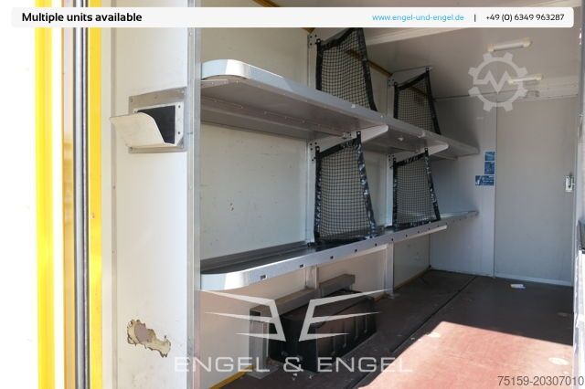 Vrachtwagen met bakwagen mercedes-benz SPRINTER 310 CDI MAXI EURO-5 KOFFER REGALE KAMERA DURCHGANG