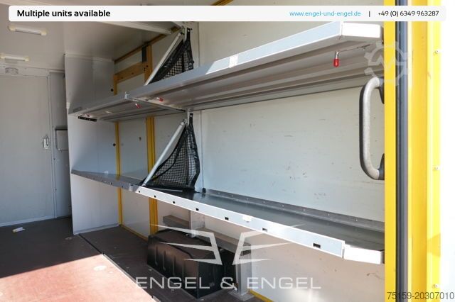 Dubă cu caroserie tip cutie mercedes-benz SPRINTER 310 CDI MAXI EURO-5 KOFFER REGALE KAMERA DURCHGANG