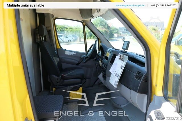 Vrachtwagen met bakwagen mercedes-benz SPRINTER 310 CDI MAXI EURO-5 KOFFER REGALE KAMERA DURCHGANG