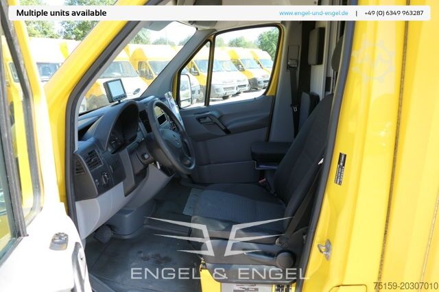 Vrachtwagen met bakwagen mercedes-benz SPRINTER 310 CDI MAXI EURO-5 KOFFER REGALE KAMERA DURCHGANG