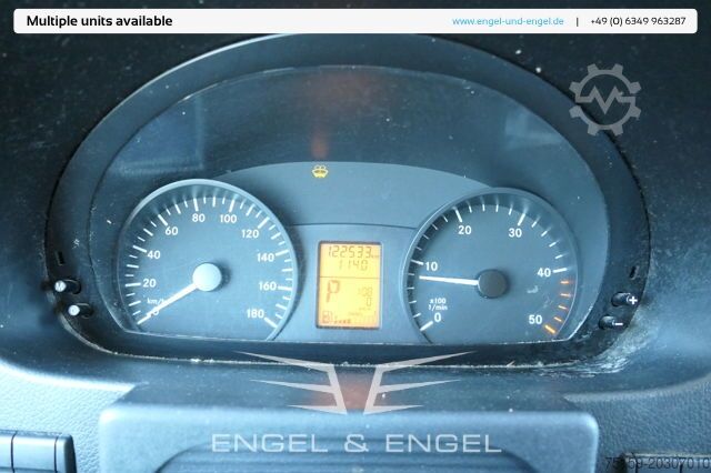 Vrachtwagen met bakwagen mercedes-benz SPRINTER 310 CDI MAXI EURO-5 KOFFER REGALE KAMERA DURCHGANG