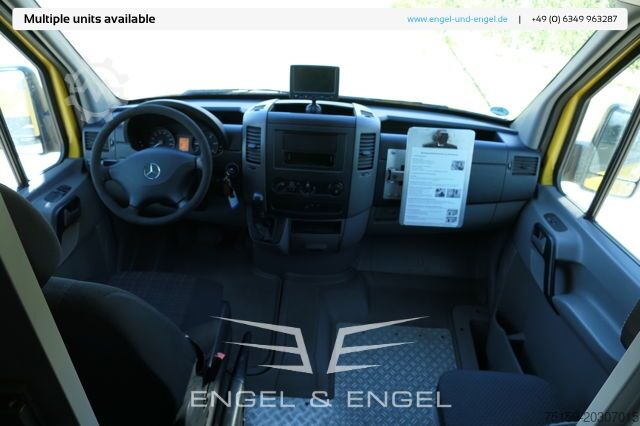 Dubă cu caroserie tip cutie mercedes-benz SPRINTER 310 CDI MAXI EURO-5 KOFFER REGALE KAMERA DURCHGANG