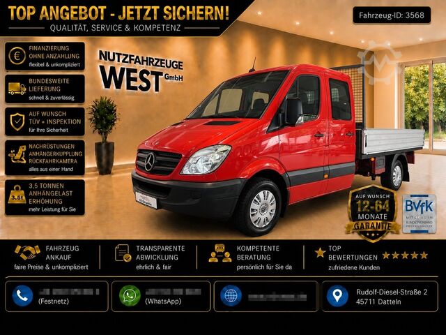 Furgonetka pick-up MERCEDES-BENZ Spriner 313/316 CDI Maxi Pritsche=3400mm*AHK3,5T