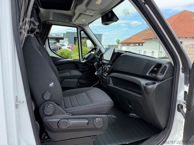 Gardinsided kassevogn IVECO Daily 35S18HA8 Pritsche Plane AHK Tacho BackSlee