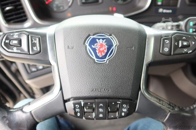 Autószállító furgon Scania R500 Oprijvrachtwagen 6x2 Black_Line Stuur_Lift_AS