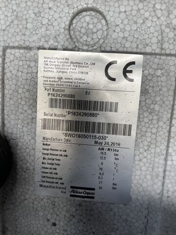 Compresor de tornillo Atlos Copco AQ 22 VSD-FF