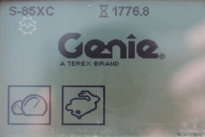 Teleskopbühne Genie S-85XC Valid inspection, *Guarantee! Diesel, 4x4 D