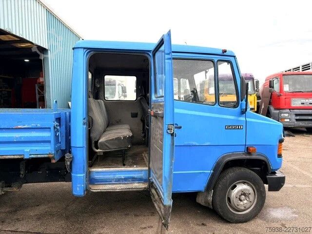 Teherautó Mercedes-Benz 609 DK CREWCAB 4x2 3-WAY MEILLER KIPPER (MANUAL...