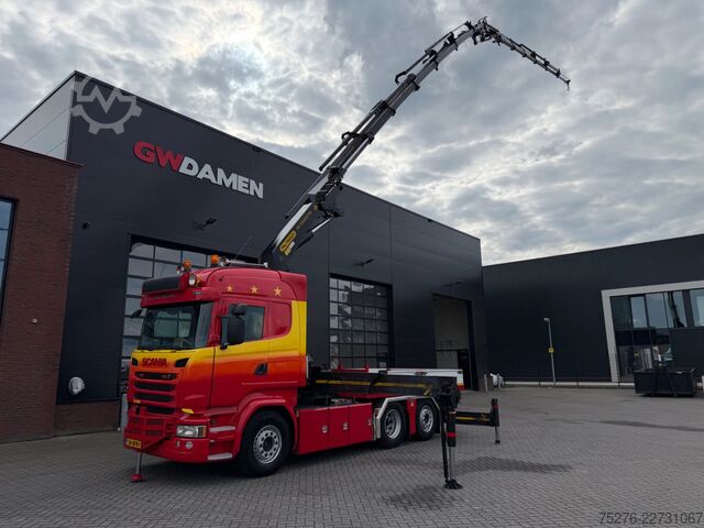 Carga pesada Scania R450 6x2 Palfinger PK 53002+Fly jib,winch Euro6