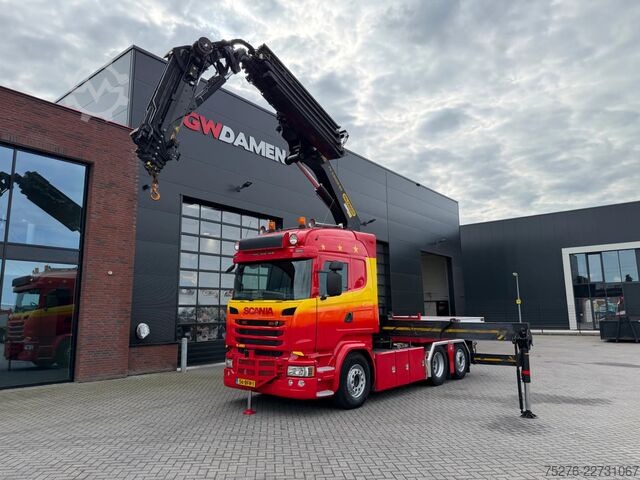 Carga pesada Scania R450 6x2 Palfinger PK 53002+Fly jib,winch Euro6