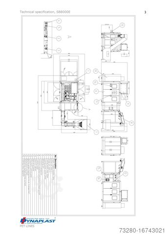 Blåsformningsmaskin Dynaplast Polska SB 8000