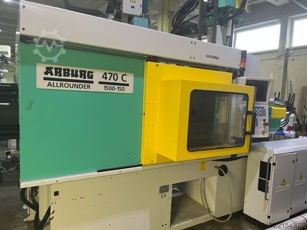 Injection molding machine Arburg 470C 1500-150/150