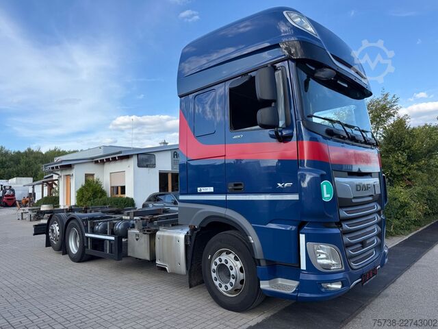 Výměnná nástavba nákladní vůz DAF XF480 6X2*4SSC BDF/Intarder/LENKACHSE/Standklima