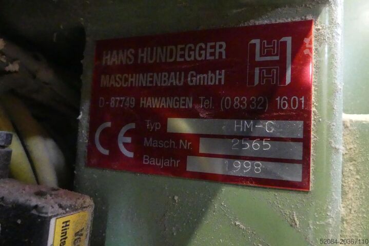 Hundegger τετραπλής πλευράς πλάνη ξυλείας οικοδομών Hundegger HM-C