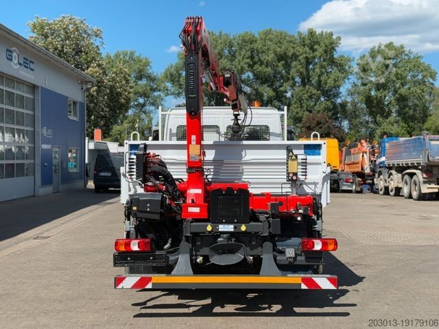 Kiepwagen bestelauto MERCEDES-BENZ ATEGO 818 4x2 Euro 6 Kipper Kran FASSI F65B.0.22