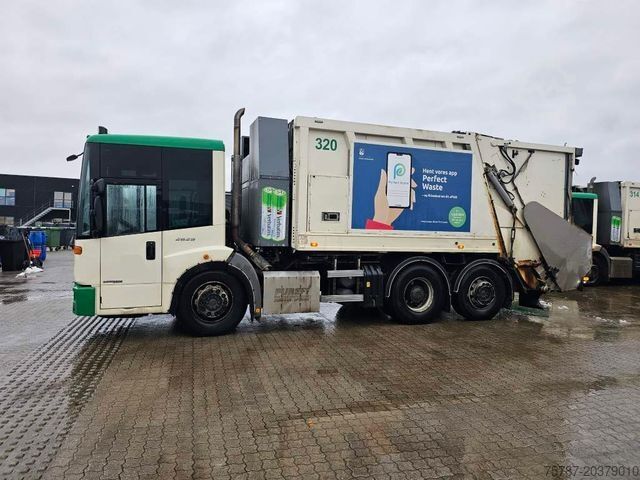 Vuilniswagen MERCEDES-BENZ 2629 2 Kammer, Faun, Euro 6 Filter