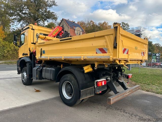 Trójstronna wywrotka MERCEDES-BENZ Arocs 1846 4x4 Kipper Kran FUNK AHK 55to