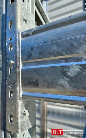 Palletrek 11,2 lfm Palettenregale für Außenbereich H: 4,5m , 3000 kg Fachlast , FVZ