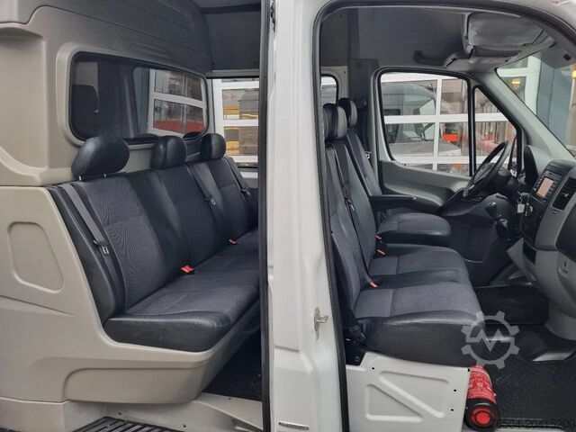Lieferwagen Doppelkabine Mercedes-Benz Sprinter 314 CDI Maxi Dubbele cabine Doka 6 Zit...