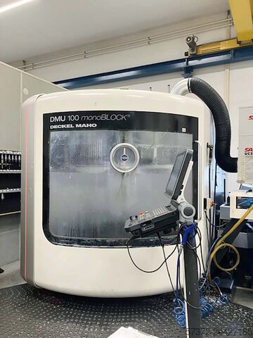 CNC Universal 5-Axes Milling Machine Deckel Maho DMU 100 monoBLOCK