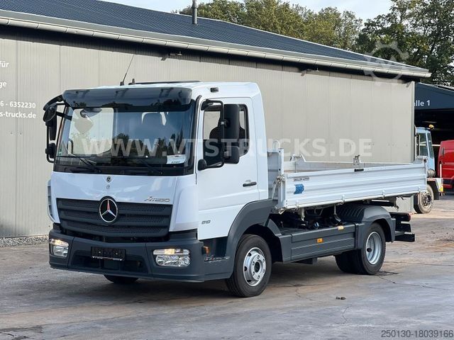 Driezijdige kipper bestelwagen MERCEDES-BENZ Atego 818 Euro 6 4x2 MEILLER-Dreiseitenkipper
