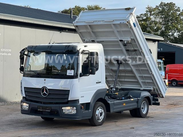 Üç yönlü damperli kamyonet MERCEDES-BENZ Atego 818 Euro 6 4x2 MEILLER-Dreiseitenkipper