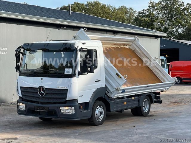 Driezijdige kipper bestelwagen MERCEDES-BENZ Atego 818 Euro 6 4x2 MEILLER-Dreiseitenkipper
