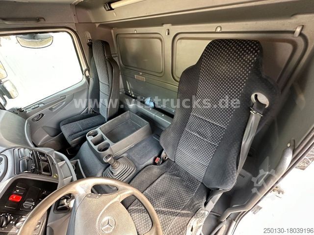 Flatbed truck MERCEDES-BENZ Axor 1929 4x2 Pritsche + HIAB Ladekran