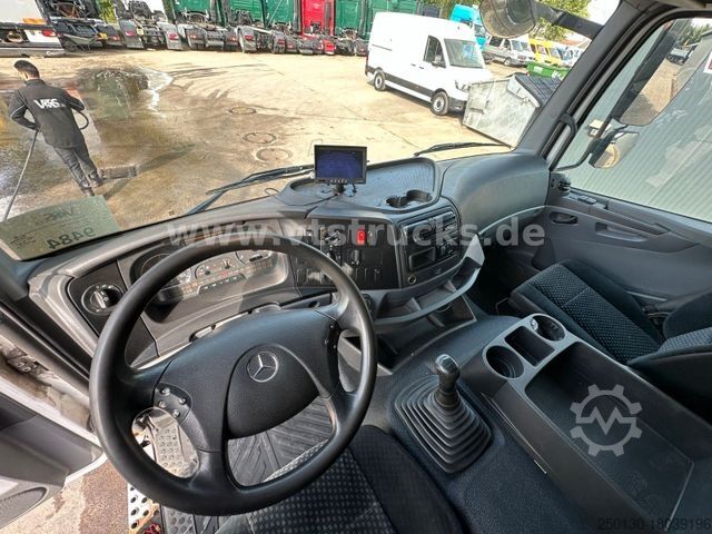 Flatbed truck MERCEDES-BENZ Axor 1929 4x2 Pritsche + HIAB Ladekran