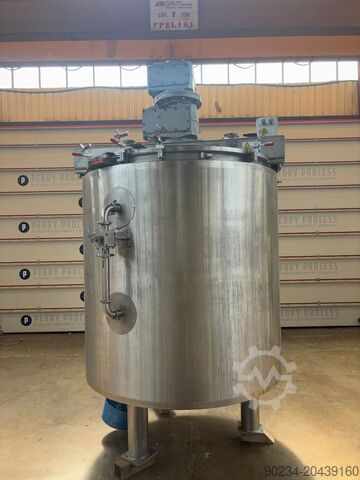 Használt Winkworth PV3000 3 000 literes rozsdamentes acél feldolgozó tartály WINKWORTH PV3000