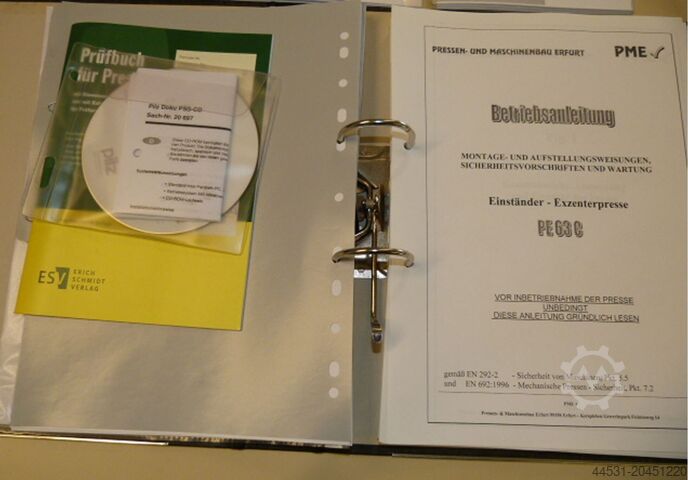 Ekscentrična štampa sa jednom kolonom PME Erfurt PE 63 C