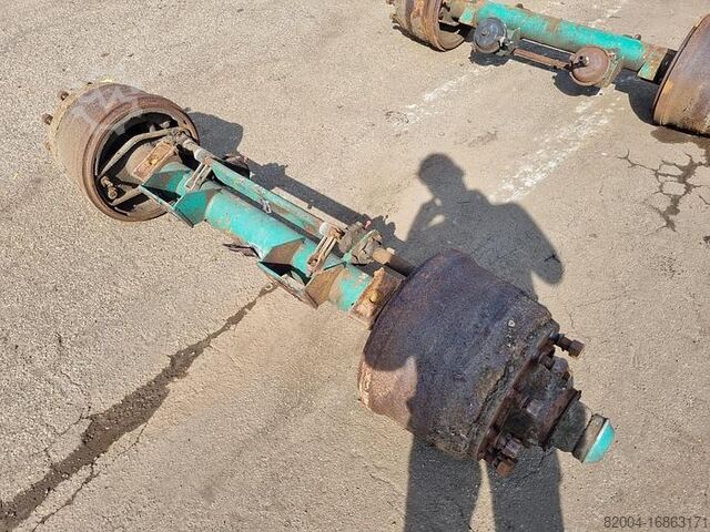 Axel ROR trailer axle | double tires | drum brakes