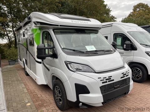 Halvintegreret autocamper Forster T 745 EF Fiat * 160PS *4,4t * Automatik