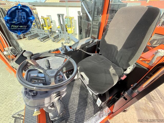 Side loader forklift Hubtex S180D DIESEL DUPLEX 3500 POSITIONER