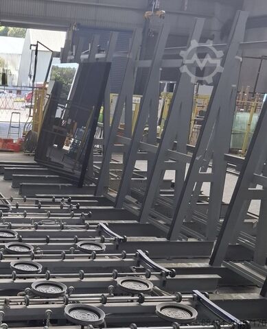 Glassnijtafel Lisec GFB - 37/33 RE shape cutting with