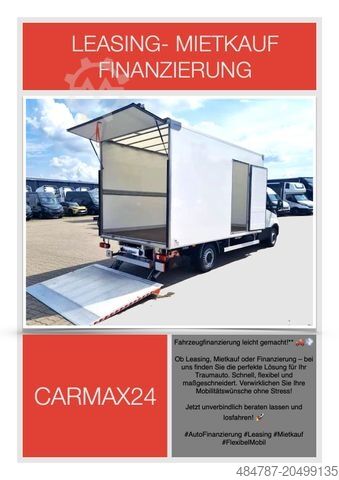 Curtain sider van RENAULT Master XDD 170PS LED*NAVI Tachor Kühlschr 10PAL