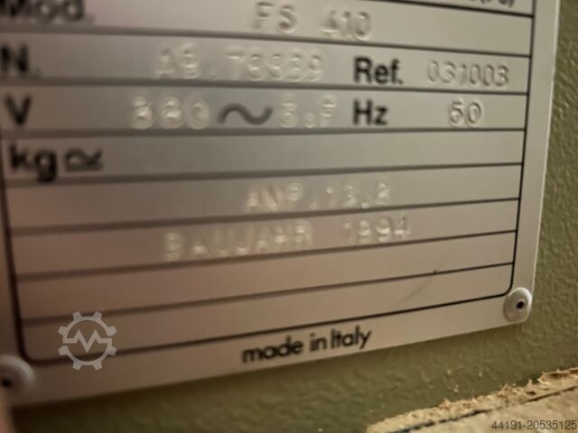 Planer/thicknesser SCM FS 410