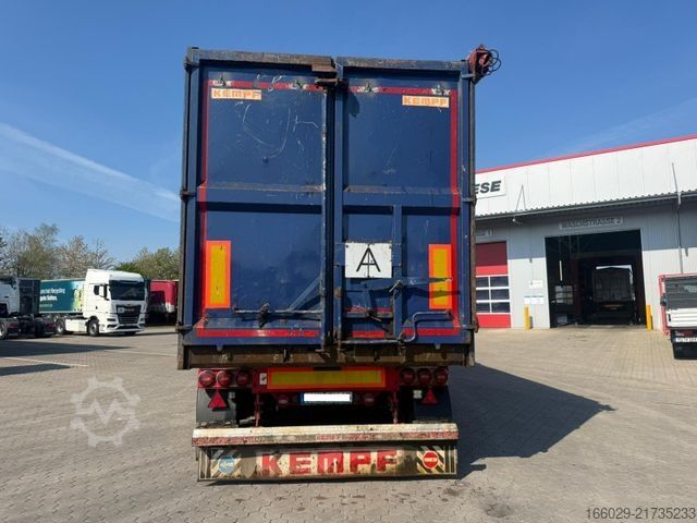 Billenős félpótkocsi KEMPF SKM 35/3 Stahl Kipper 50m³ Schrott